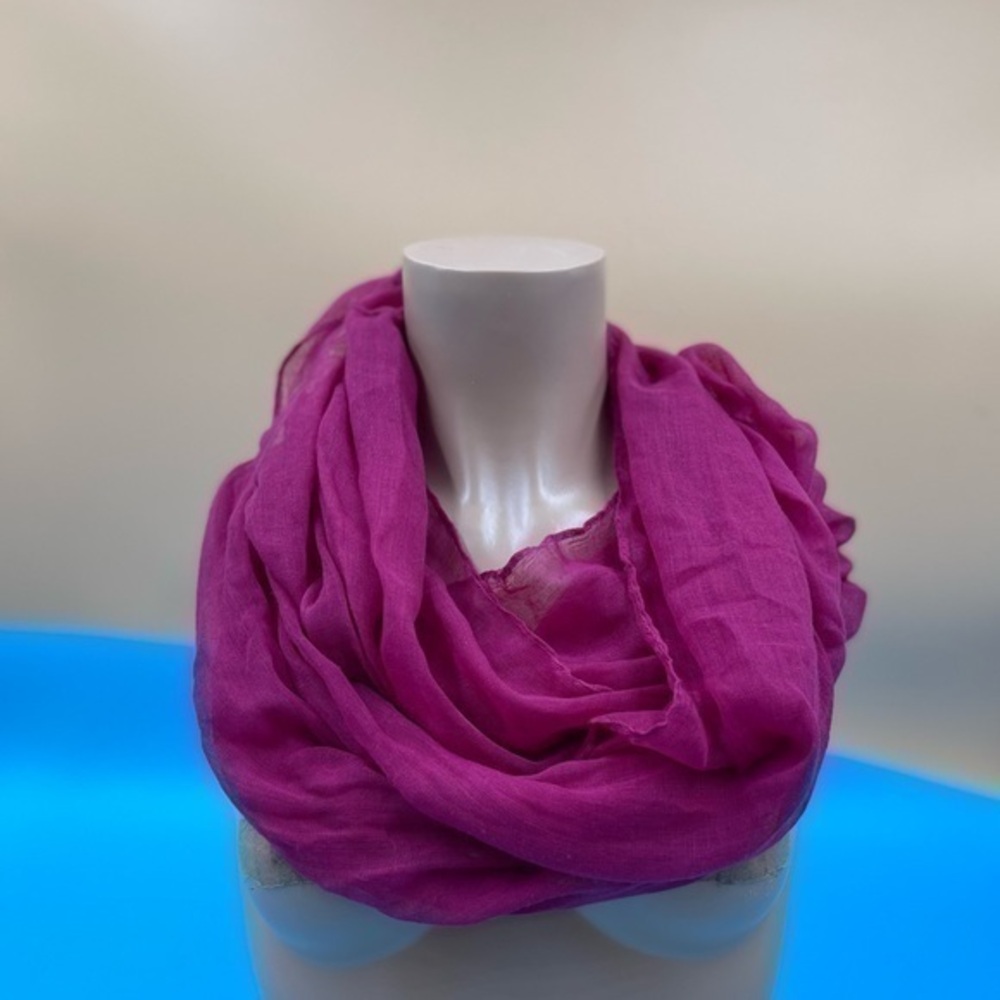 Sheer Purple Scarf